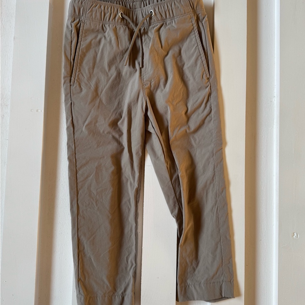 Crewcuts Tan Performance Pull on Pants for Boys
